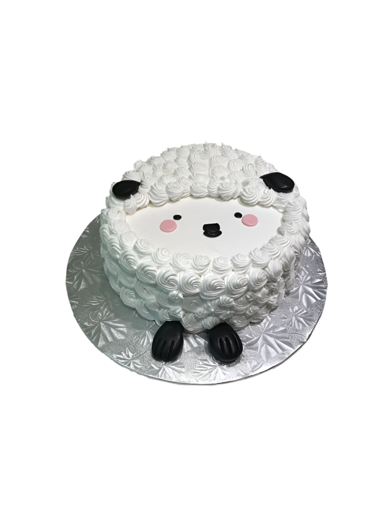 Sheep Birthday Cake