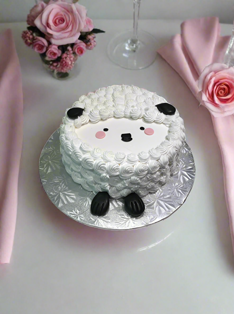 Sheep Birthday Cake