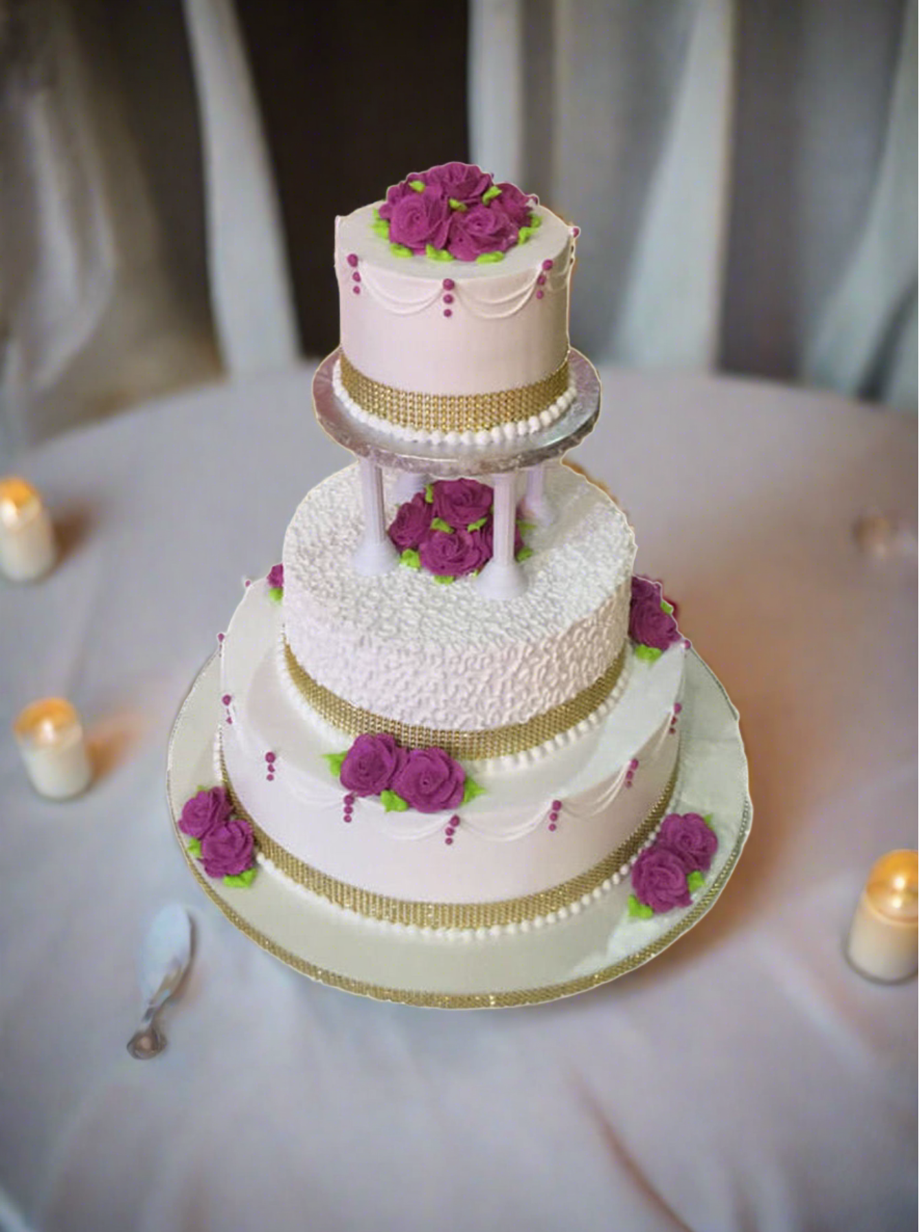 Shining Star Wedding Cake