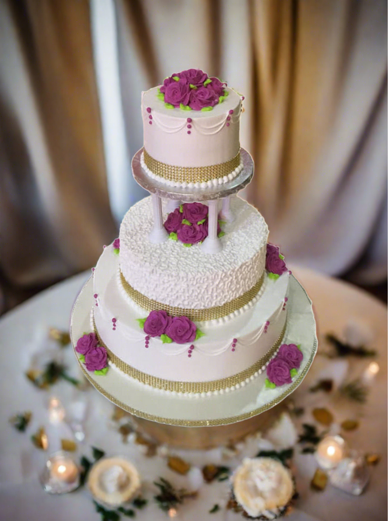 Shining Star Wedding Cake