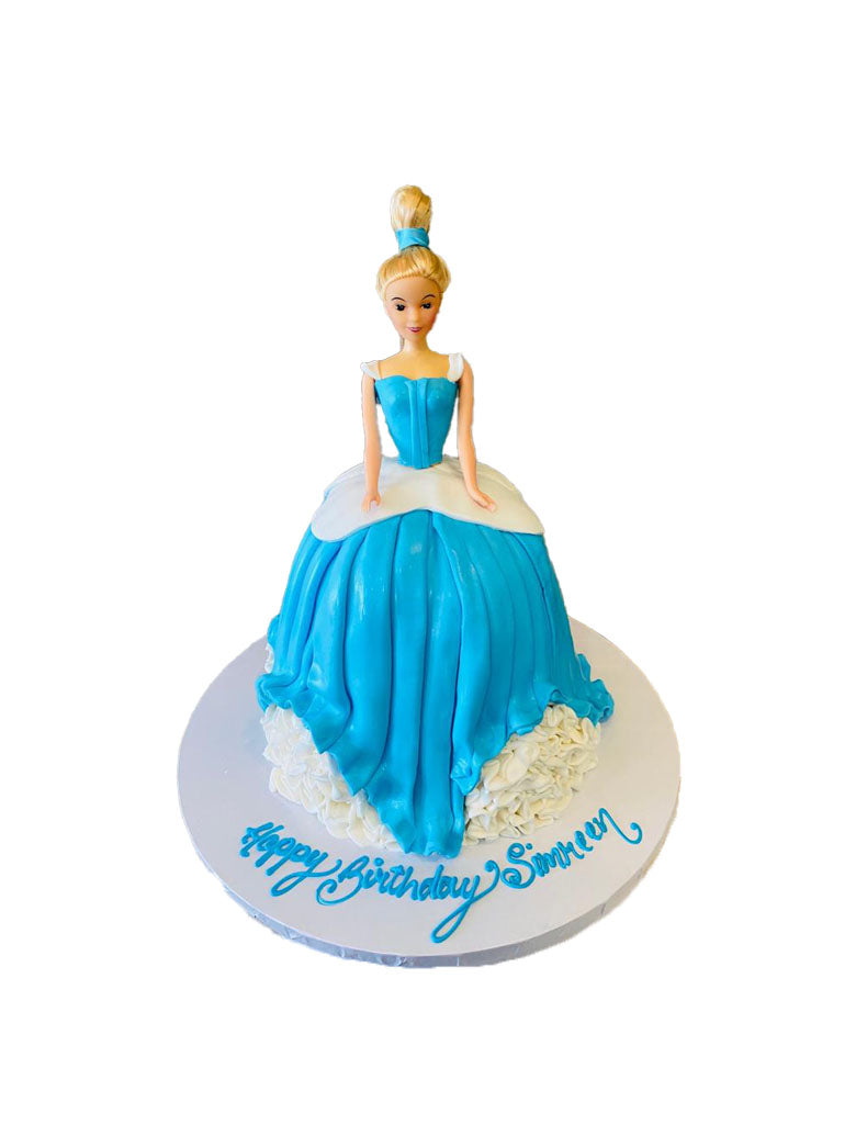 Simreen Fondant Barbie Doll Cake