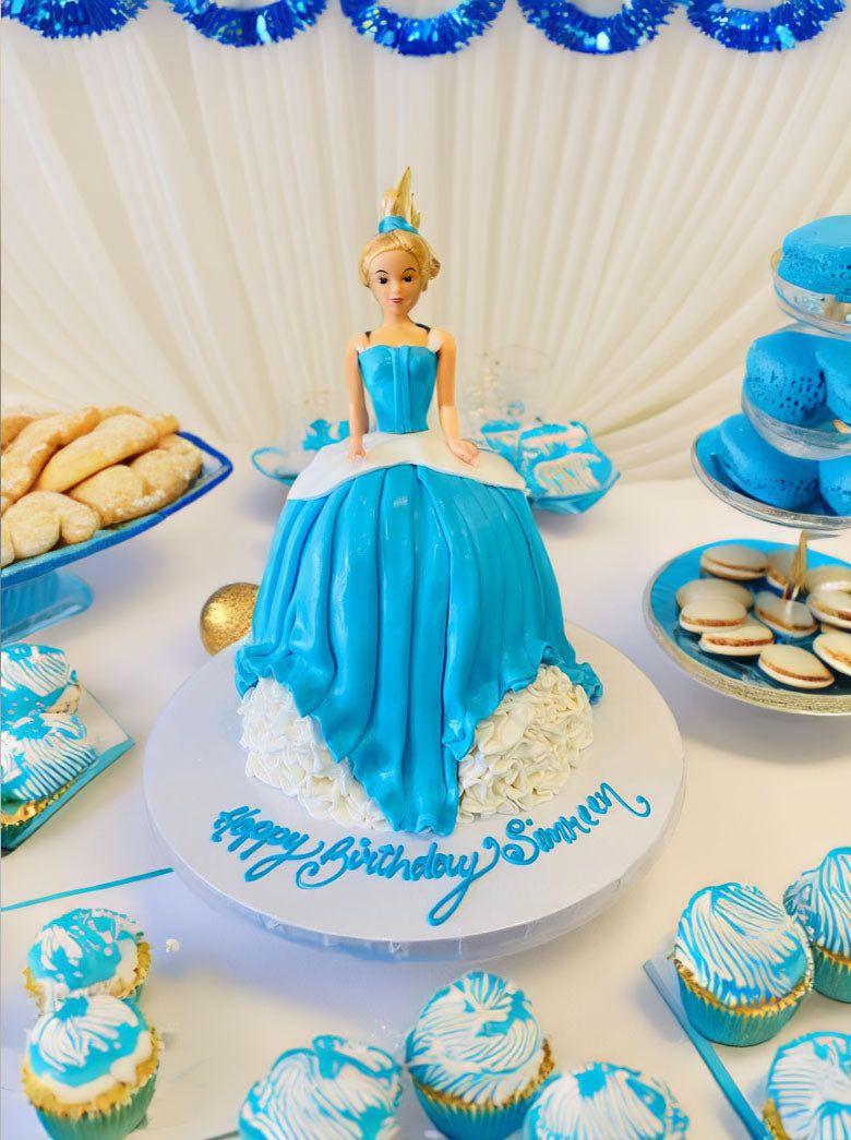 Simreen Fondant Barbie Doll Cake