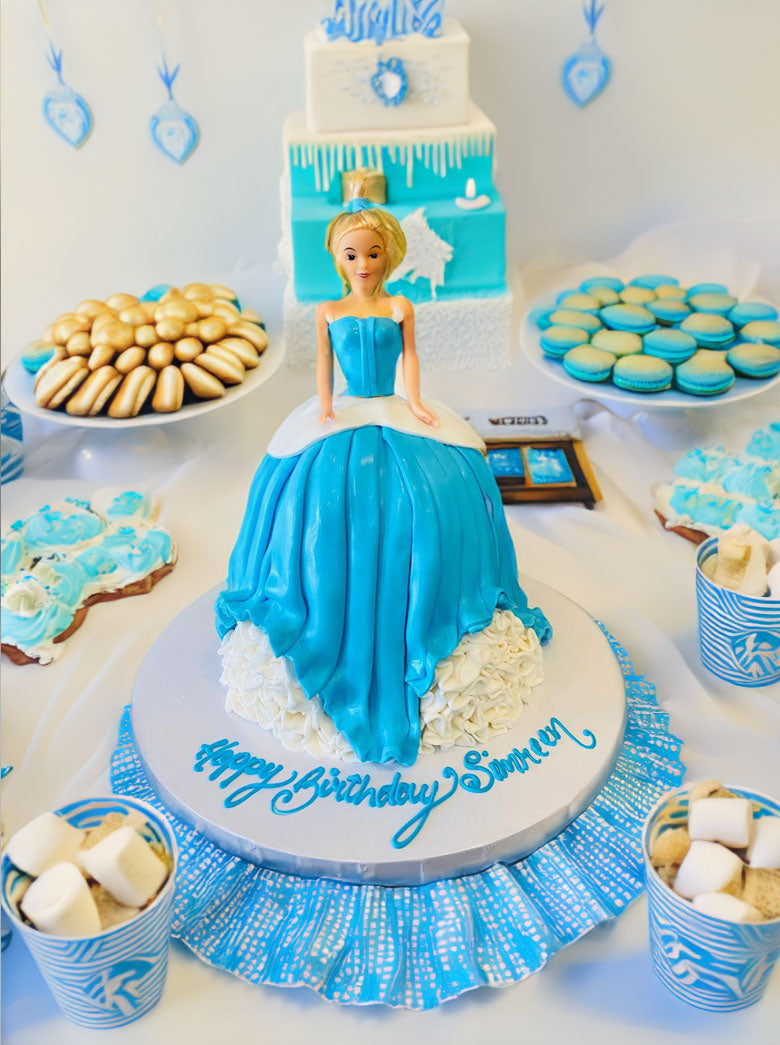Simreen Fondant Barbie Doll Cake