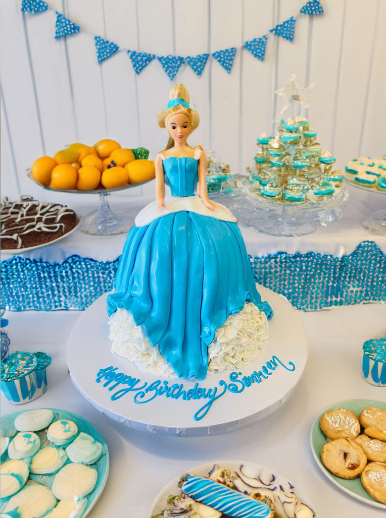 Simreen Fondant Barbie Doll Cake