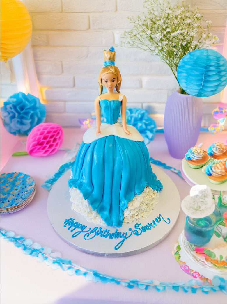 Simreen Fondant Barbie Doll Cake