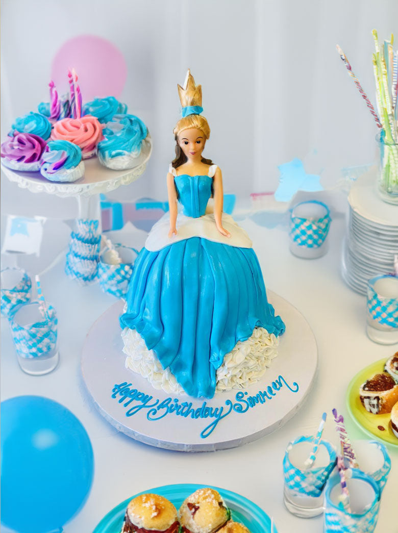 Simreen Fondant Barbie Doll Cake