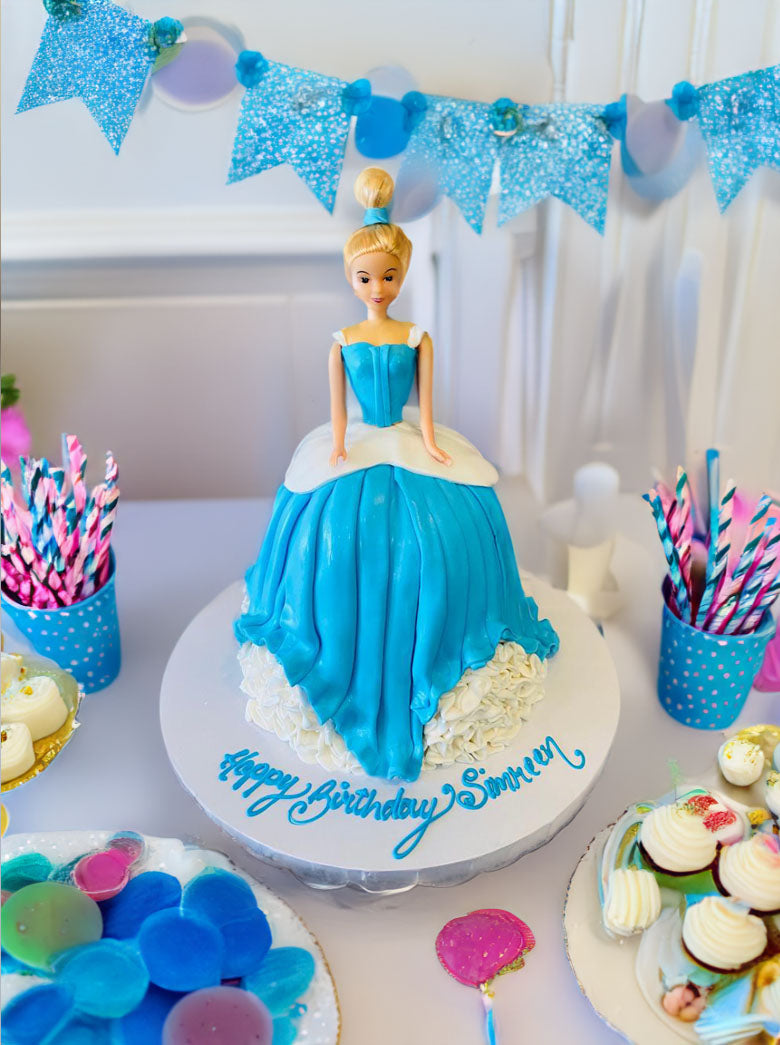 Simreen Fondant Barbie Doll Cake