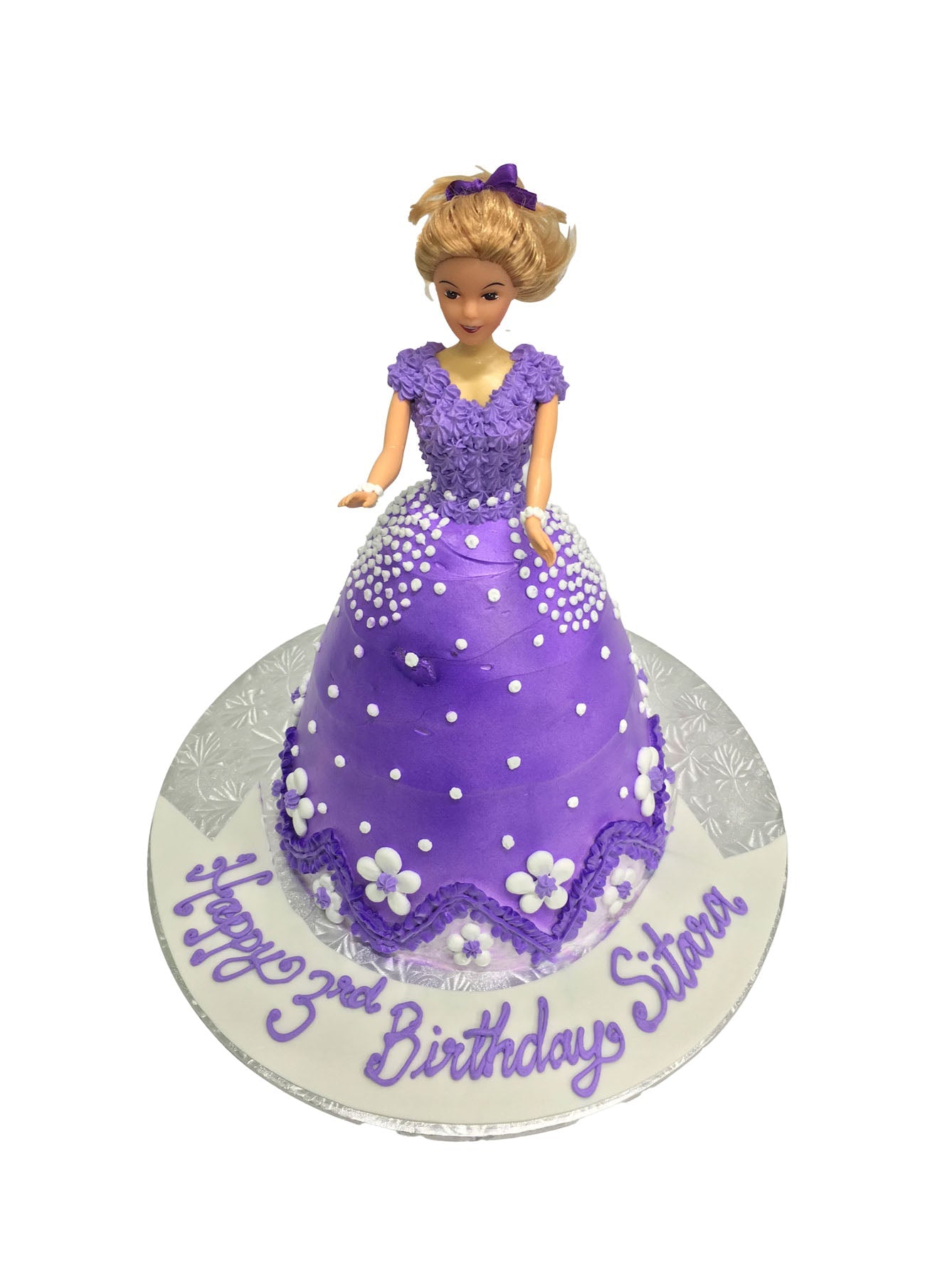 Sitara Barbie Doll Cake