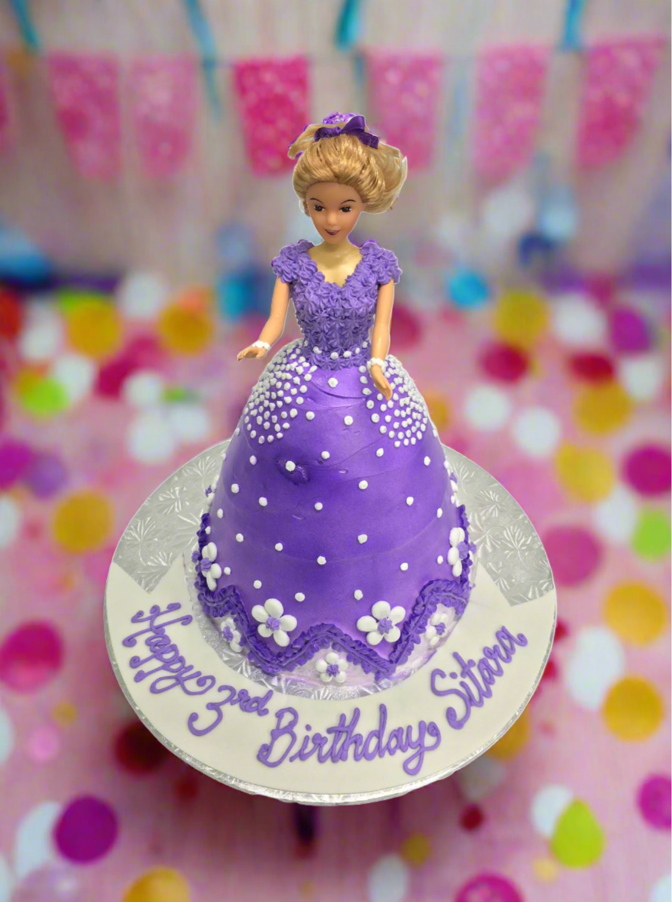 Sitara Barbie Doll Cake