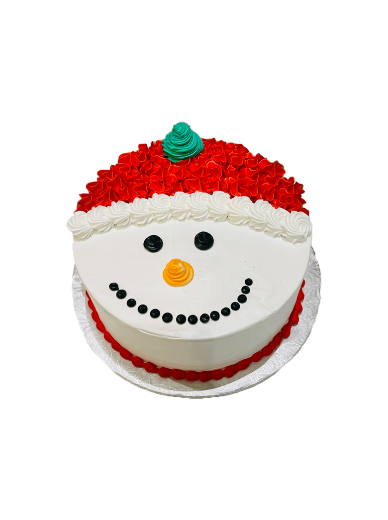 Snowman Cake
