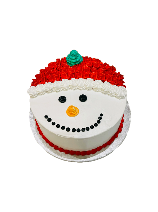 Snowman Cake