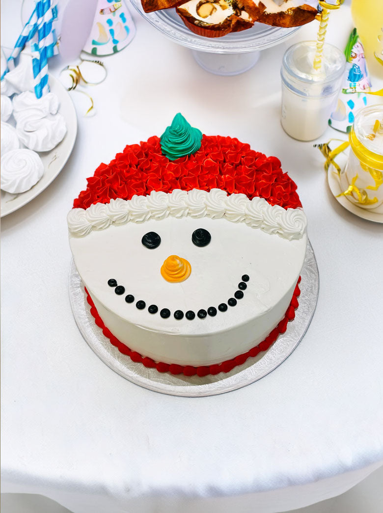 Snowman Cake