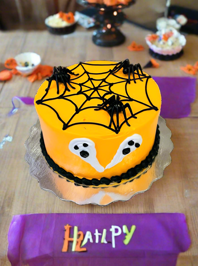 Spider Halloween Cake