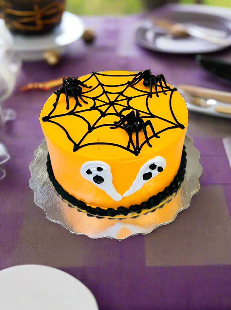 Spider Halloween Cake