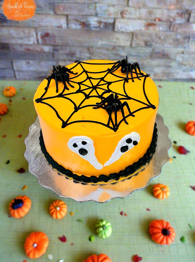 Spider Halloween Cake