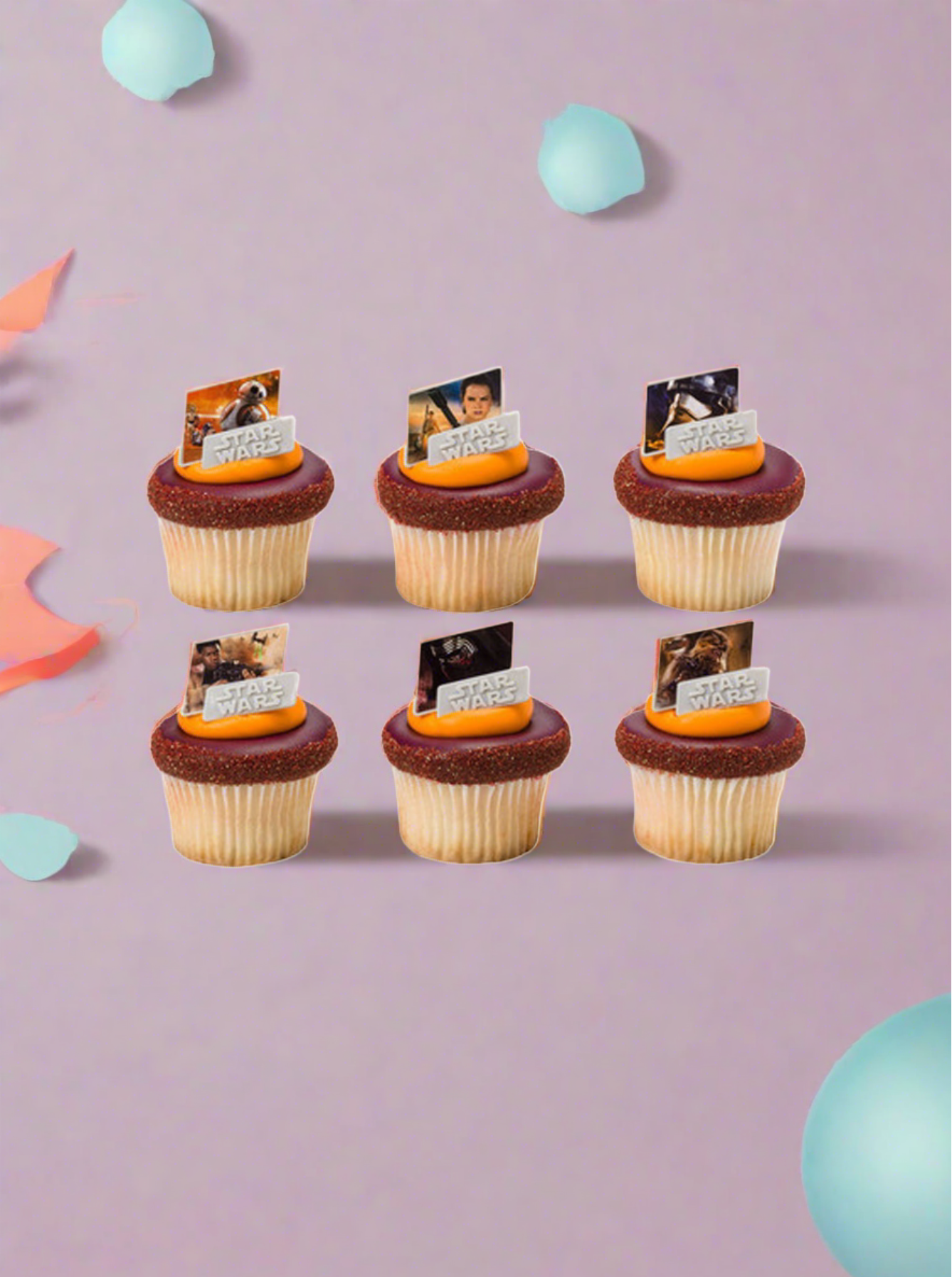 Star Wars Cupcakes - (Pack of 6)
