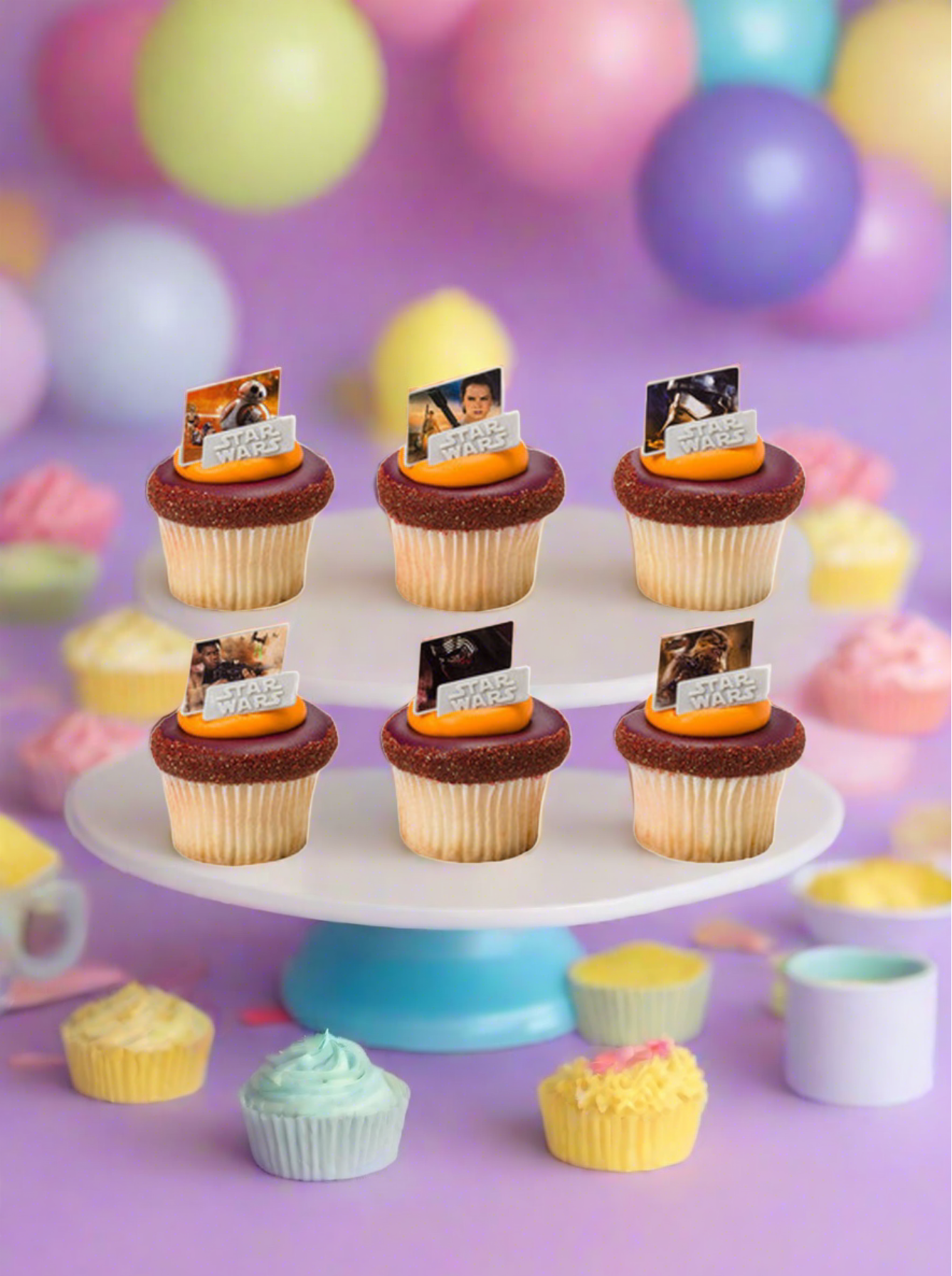 Star Wars Cupcakes - (Pack of 6)