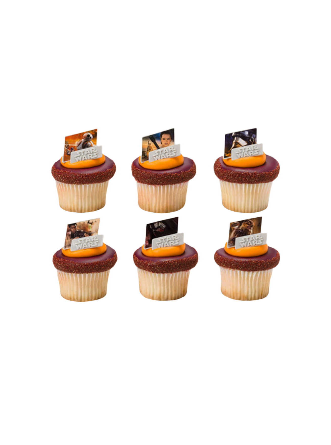 Star Wars Cupcakes - (Pack of 6)