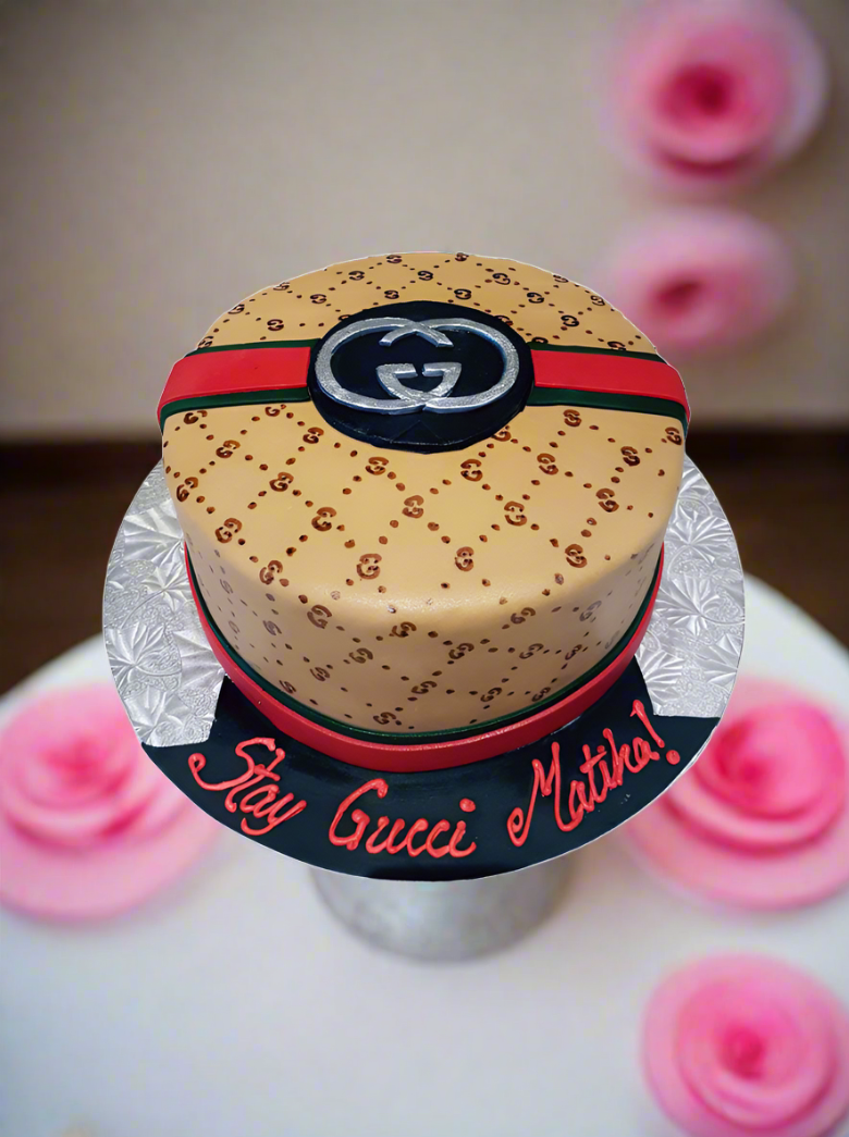 Stay Gucci Fondant Cake