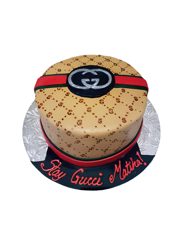 Stay Gucci Fondant Cake