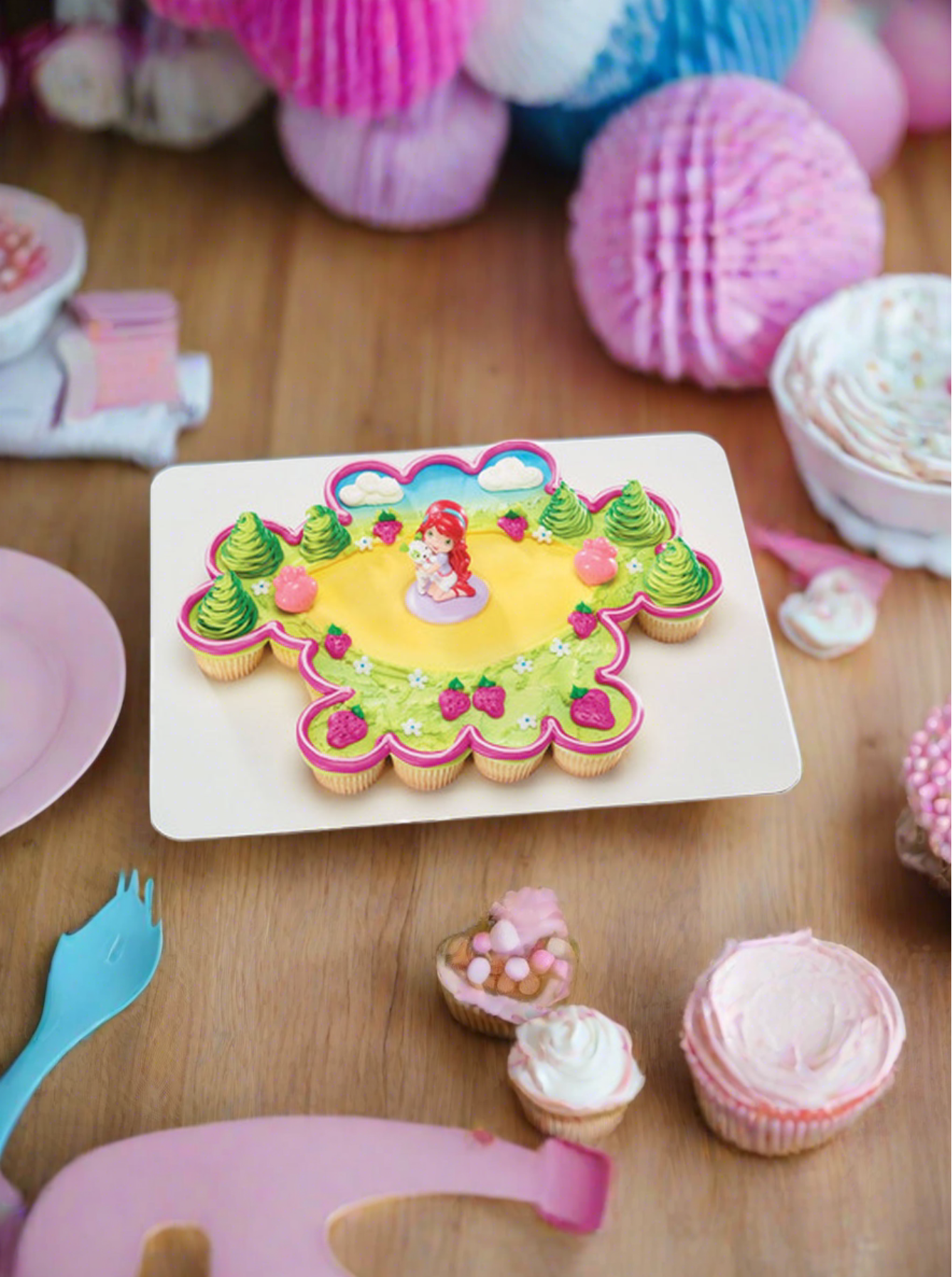 Strawberry Shortcake Best Friends Cupcakes