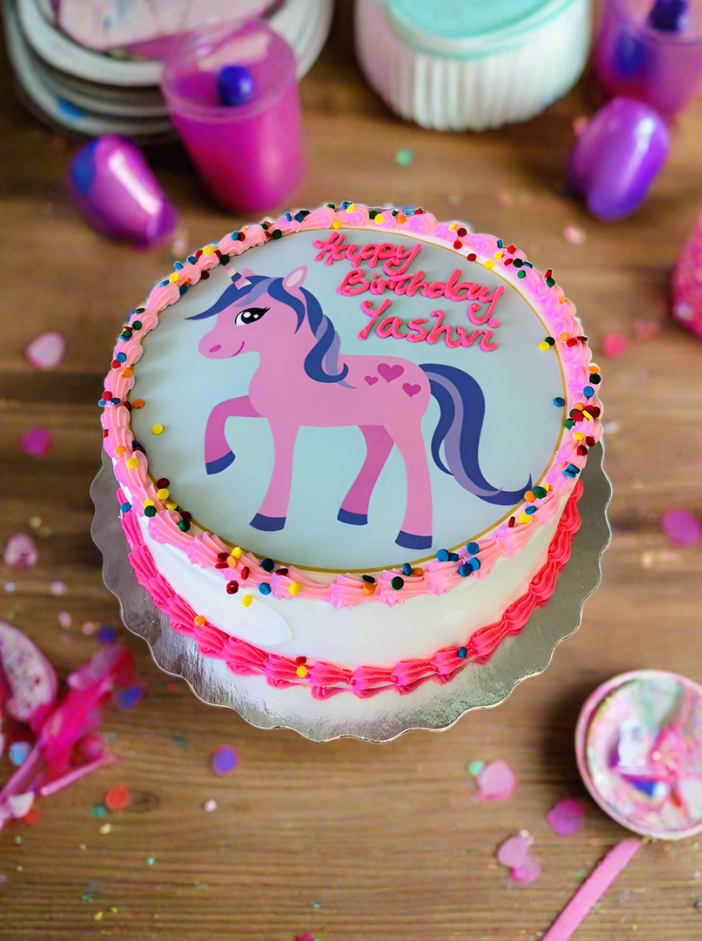 Yashvi Unicorn Cake