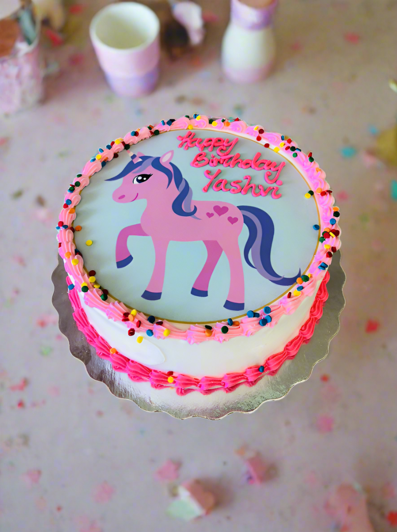 Yashvi Unicorn Cake