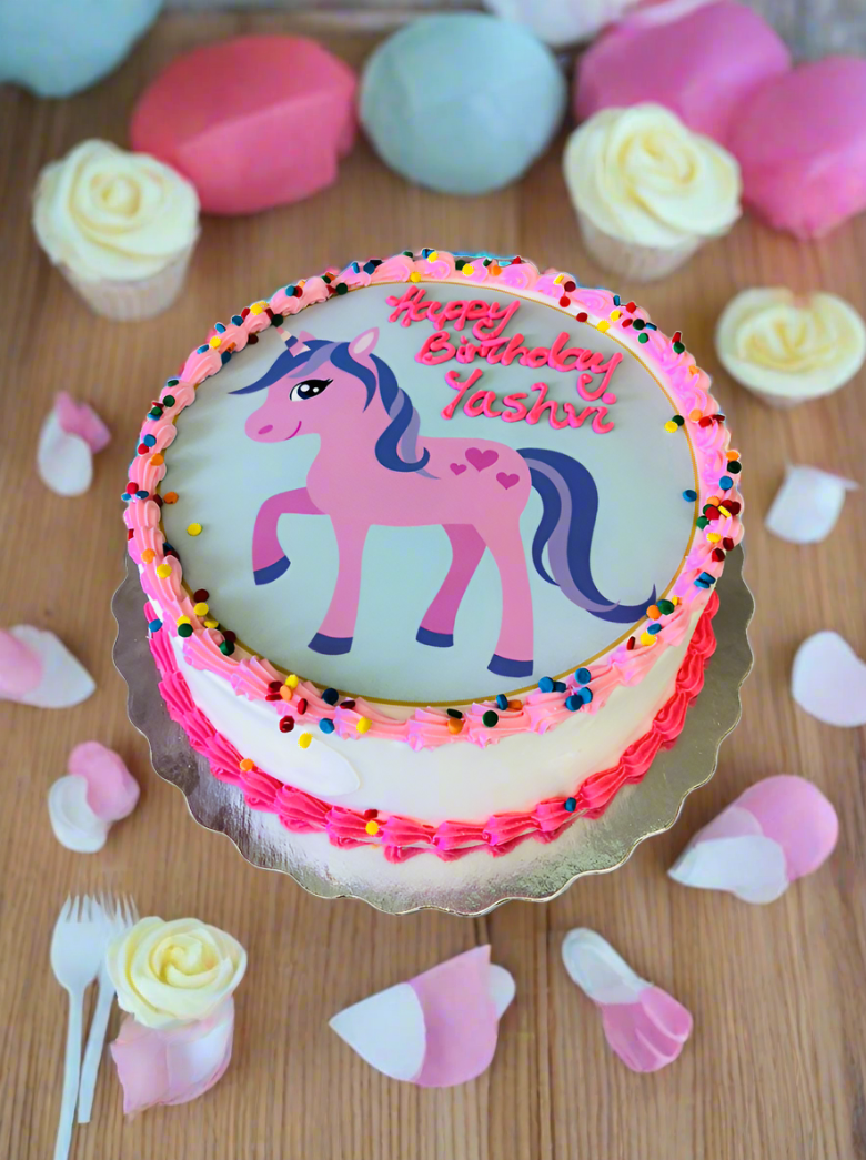Yashvi Unicorn Cake
