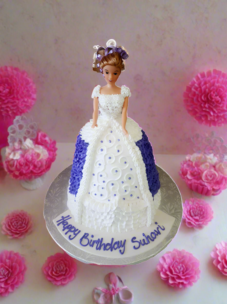 Suhavi Barbie Doll Cake