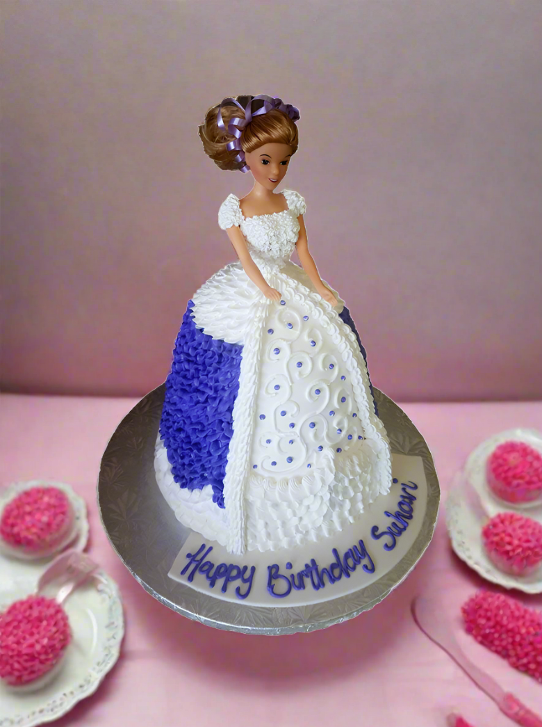 Suhavi Barbie Doll Cake
