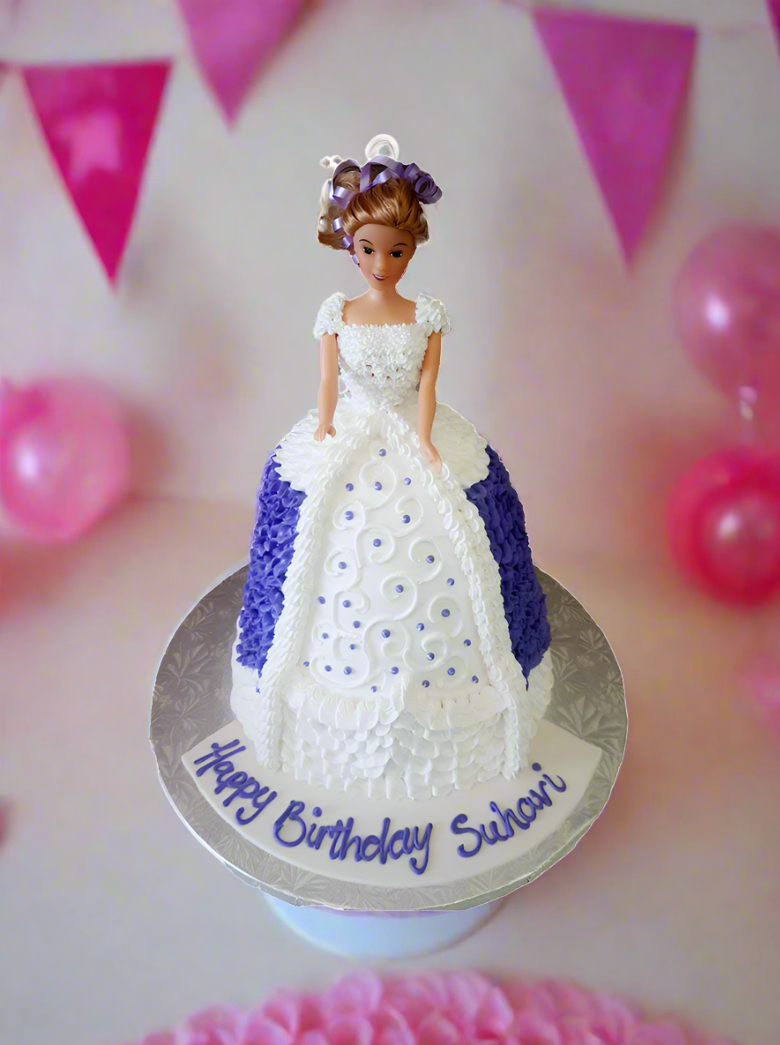 Suhavi Barbie Doll Cake