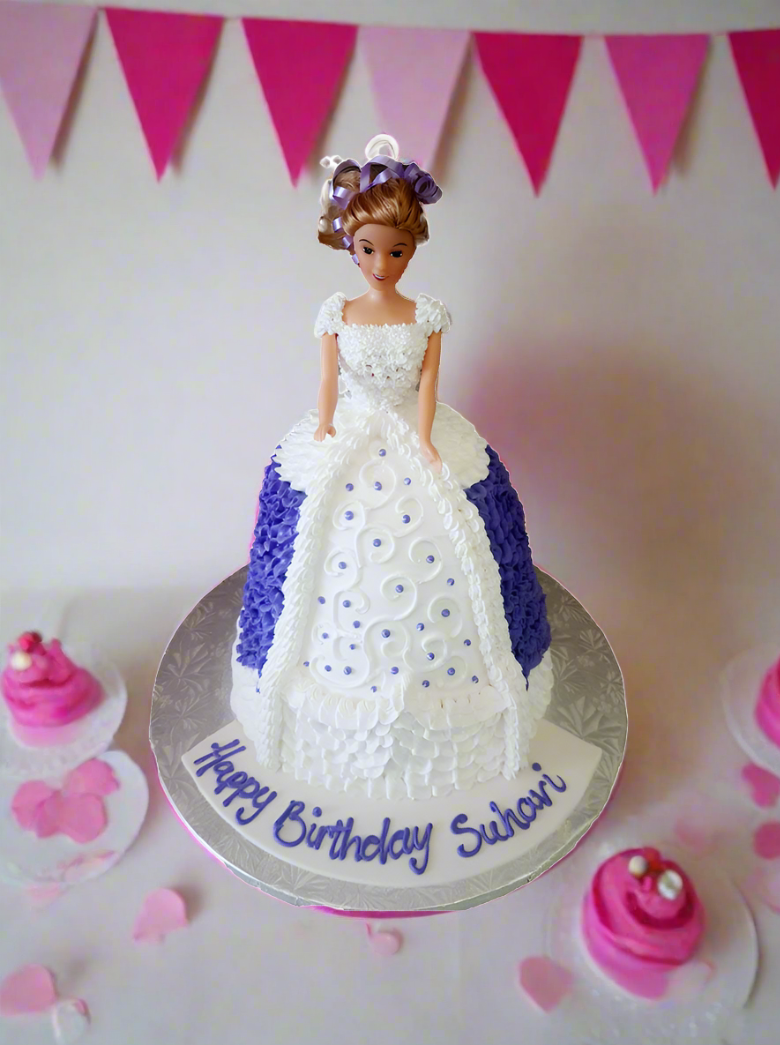 Suhavi Barbie Doll Cake