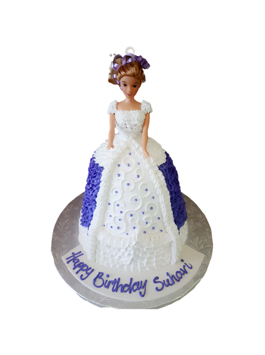 Suhavi Barbie Doll Cake