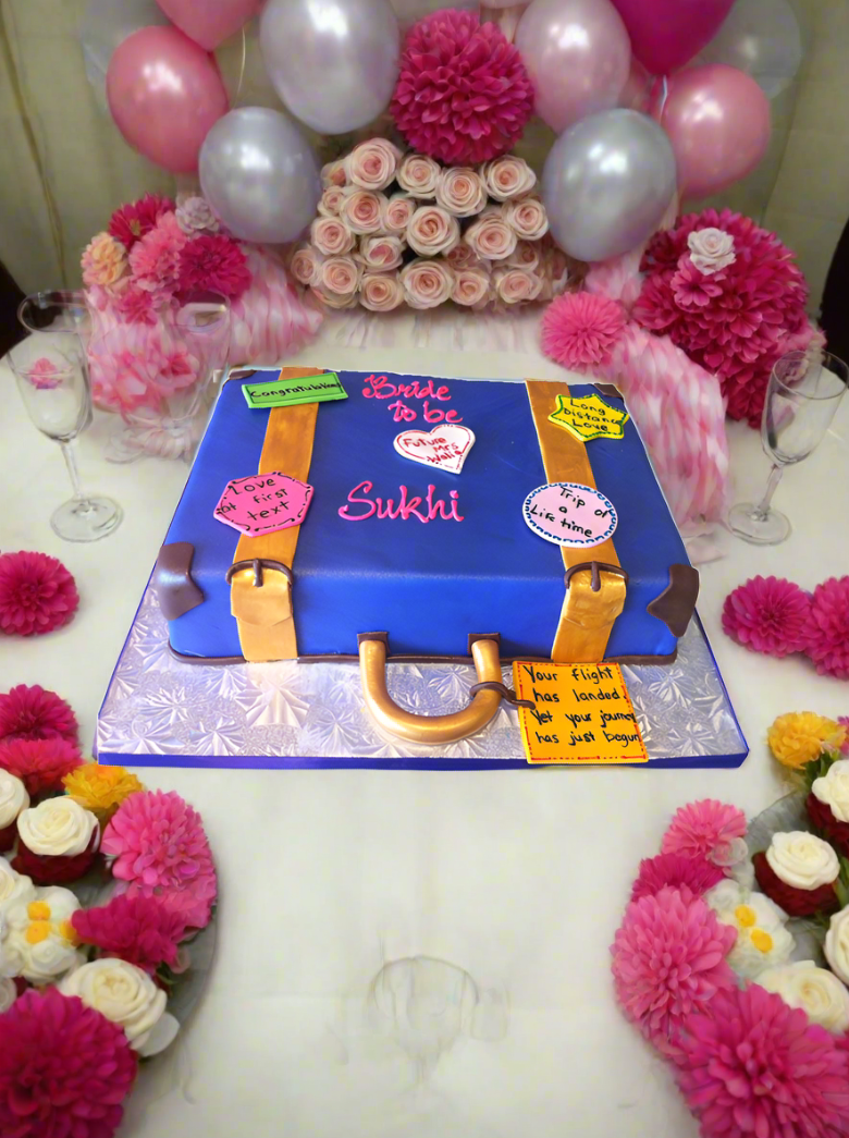 Sukhi Bridal Shower Cake