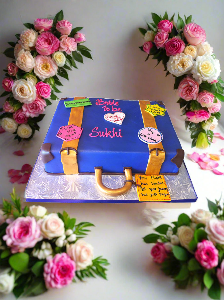 Sukhi Bridal Shower Cake