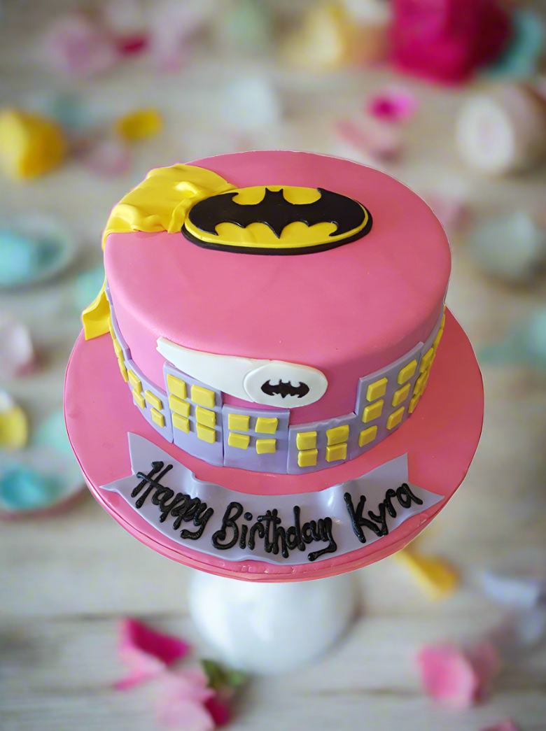 Supergirl Fondant Cake