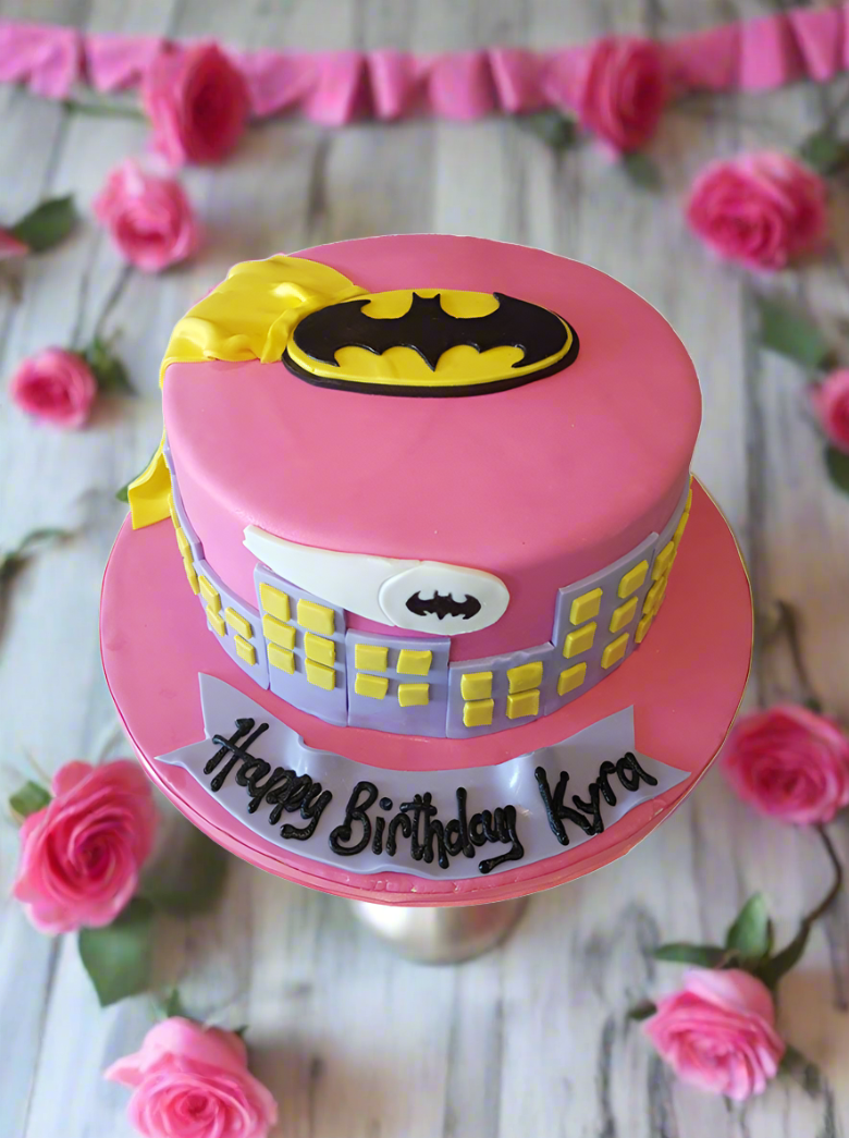 Supergirl Fondant Cake