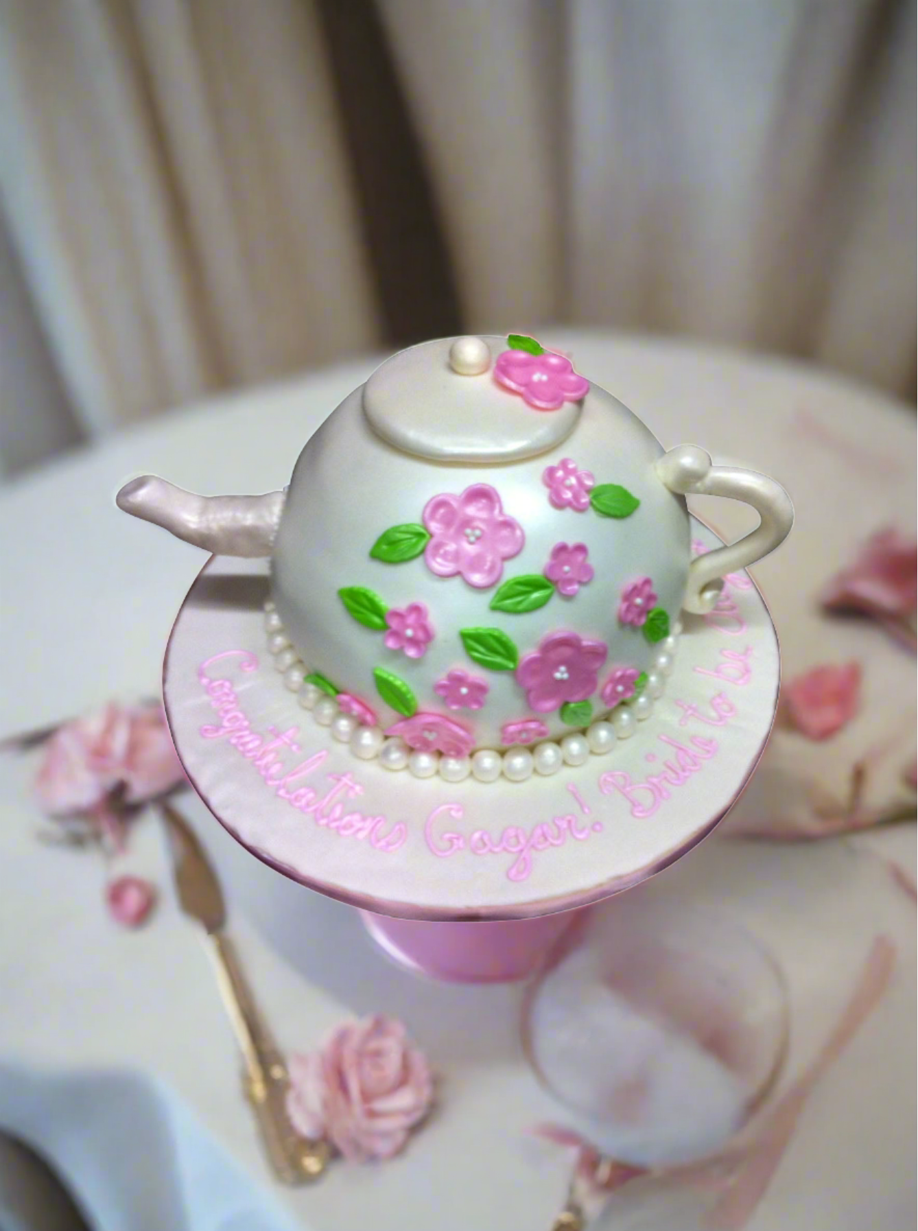 Teapot Fondant Cake