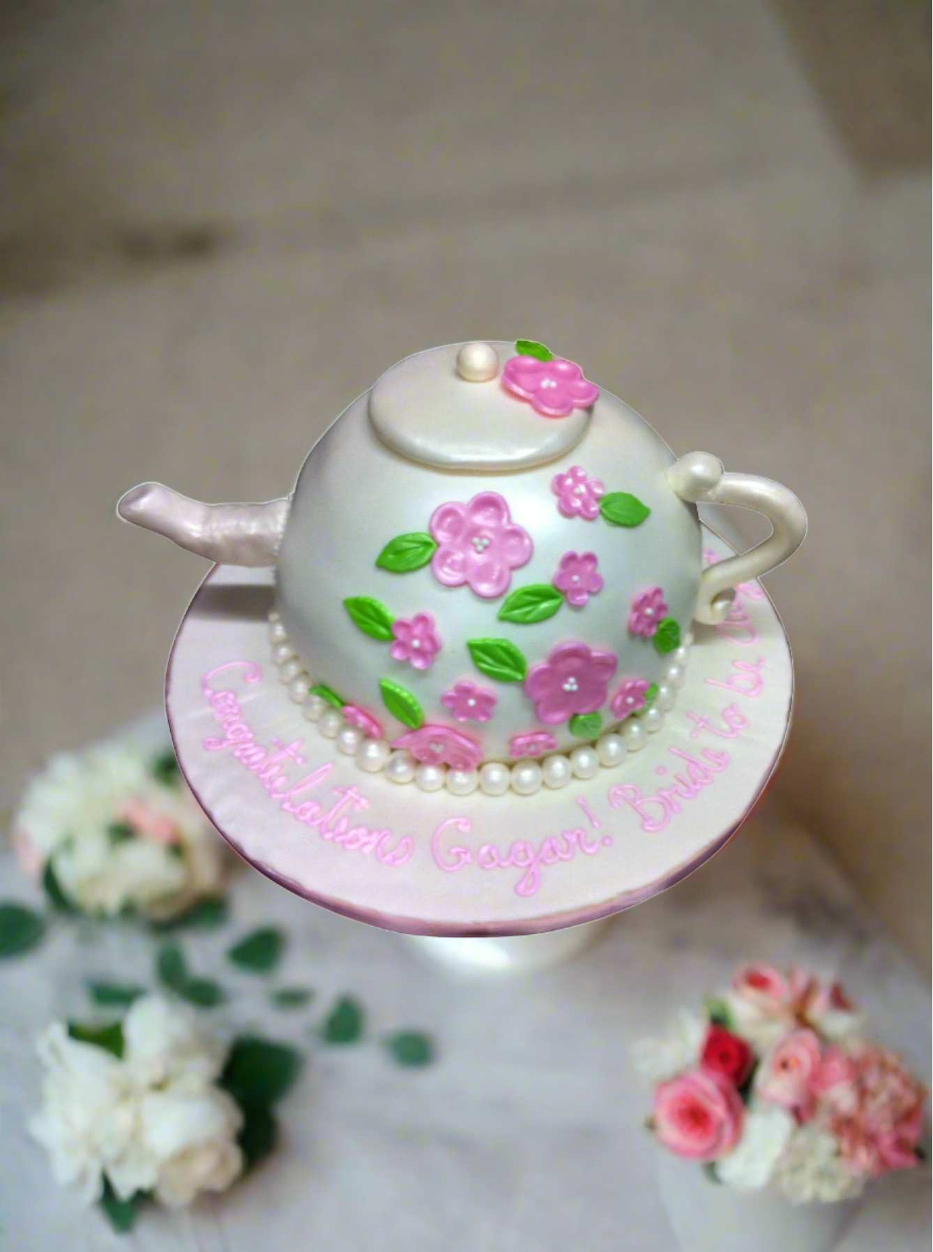 Teapot Fondant Cake