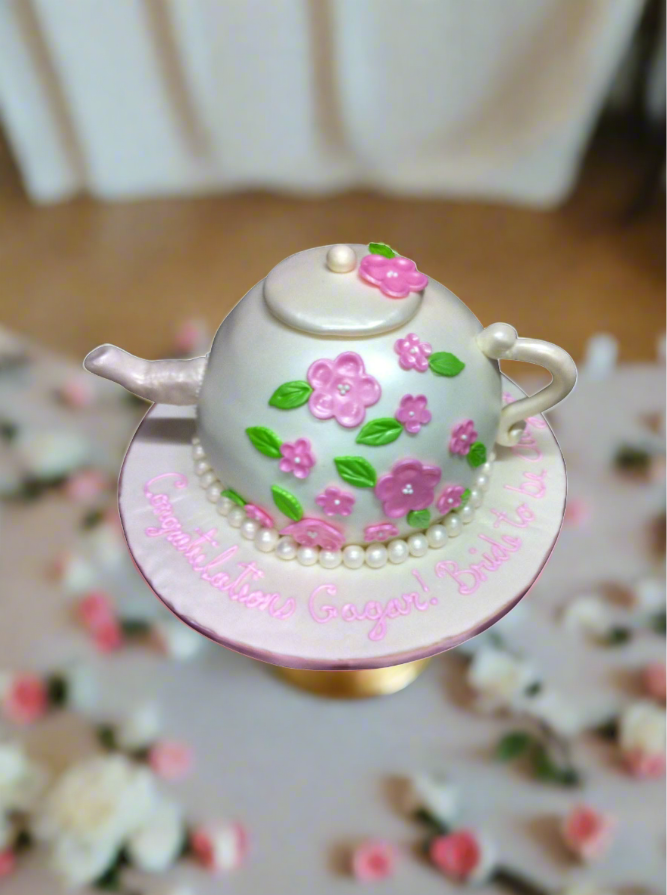 Teapot Fondant Cake