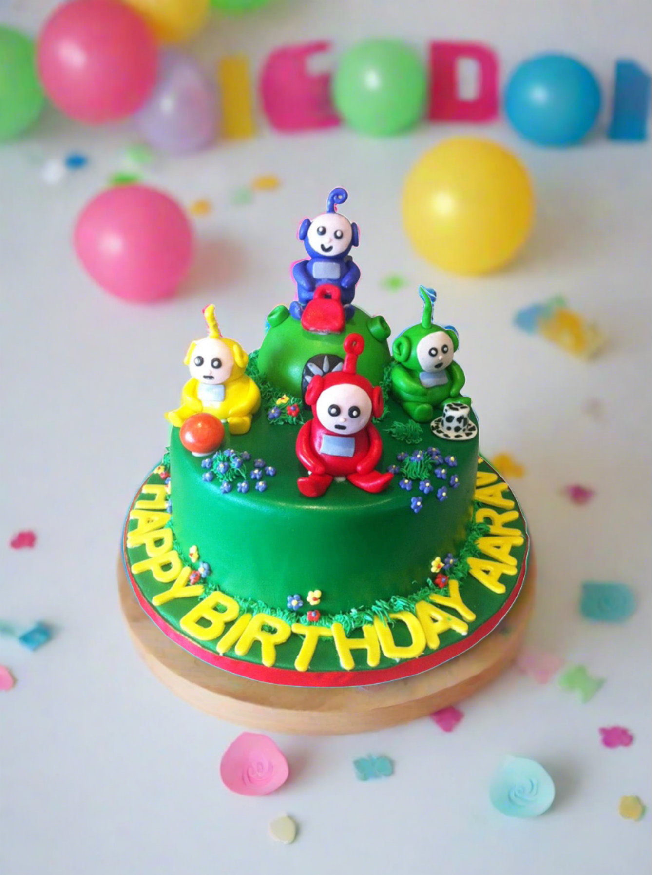 Teletubbies Fondant Cake