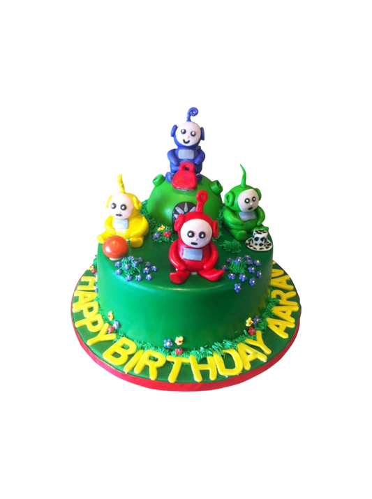 Teletubbies Fondant Cake