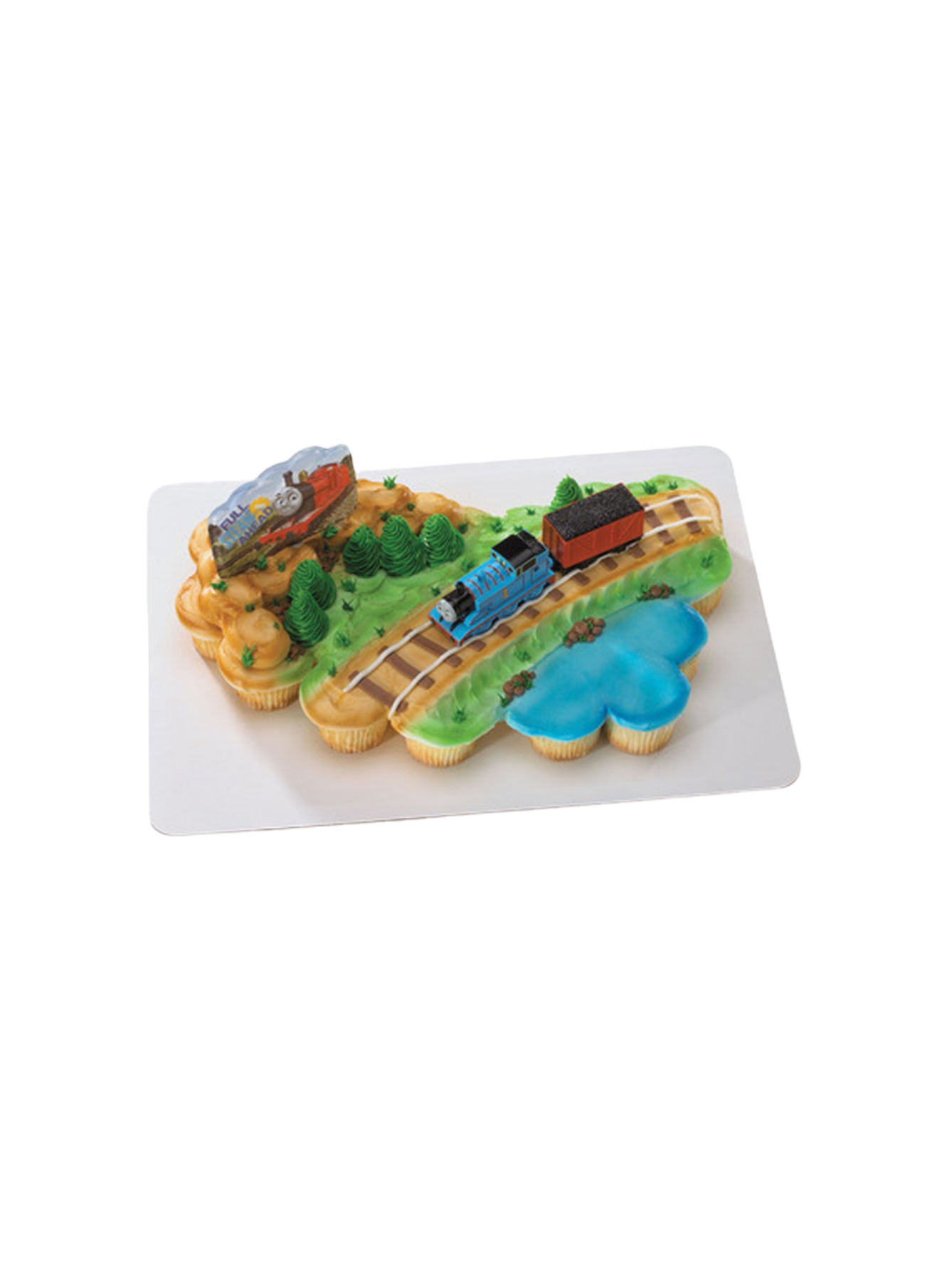 Thomas & Friends Coal Car Cupcakes