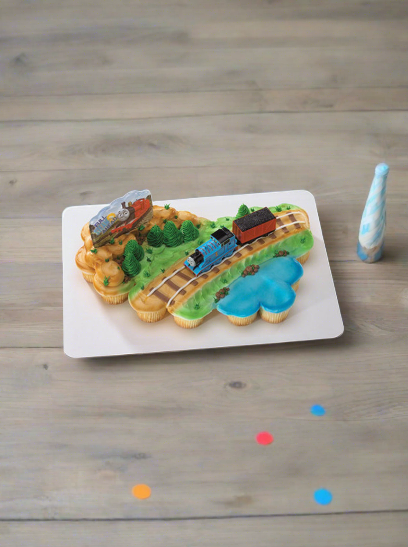 Thomas & Friends Coal Car Cupcakes