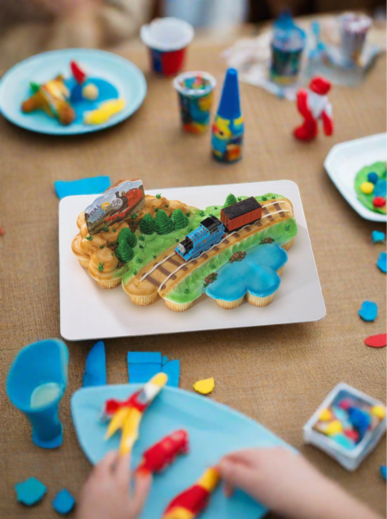 Thomas & Friends Coal Car Cupcakes