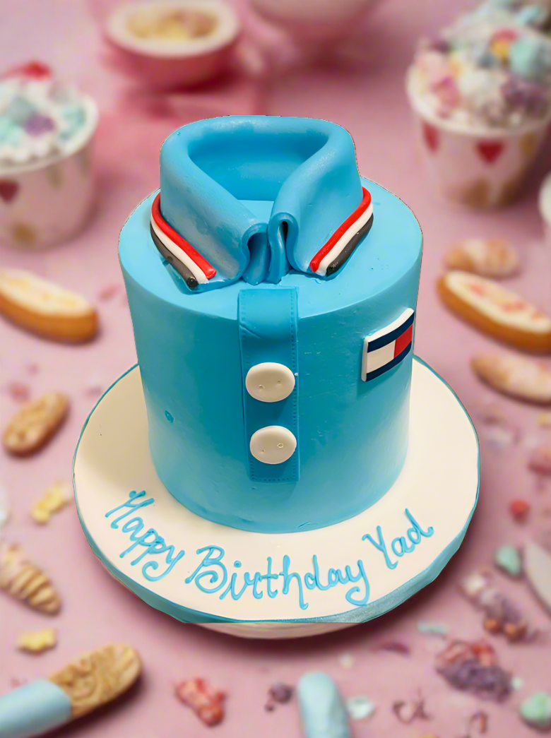 Tommy Shirt Cream Cake