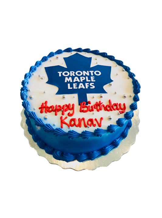 Toronto Maple Leafs Photo Cake
