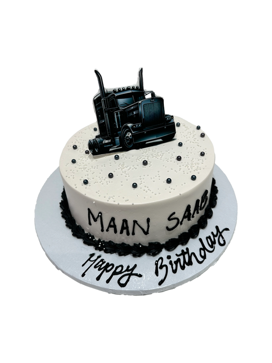 Truck Driver Cake