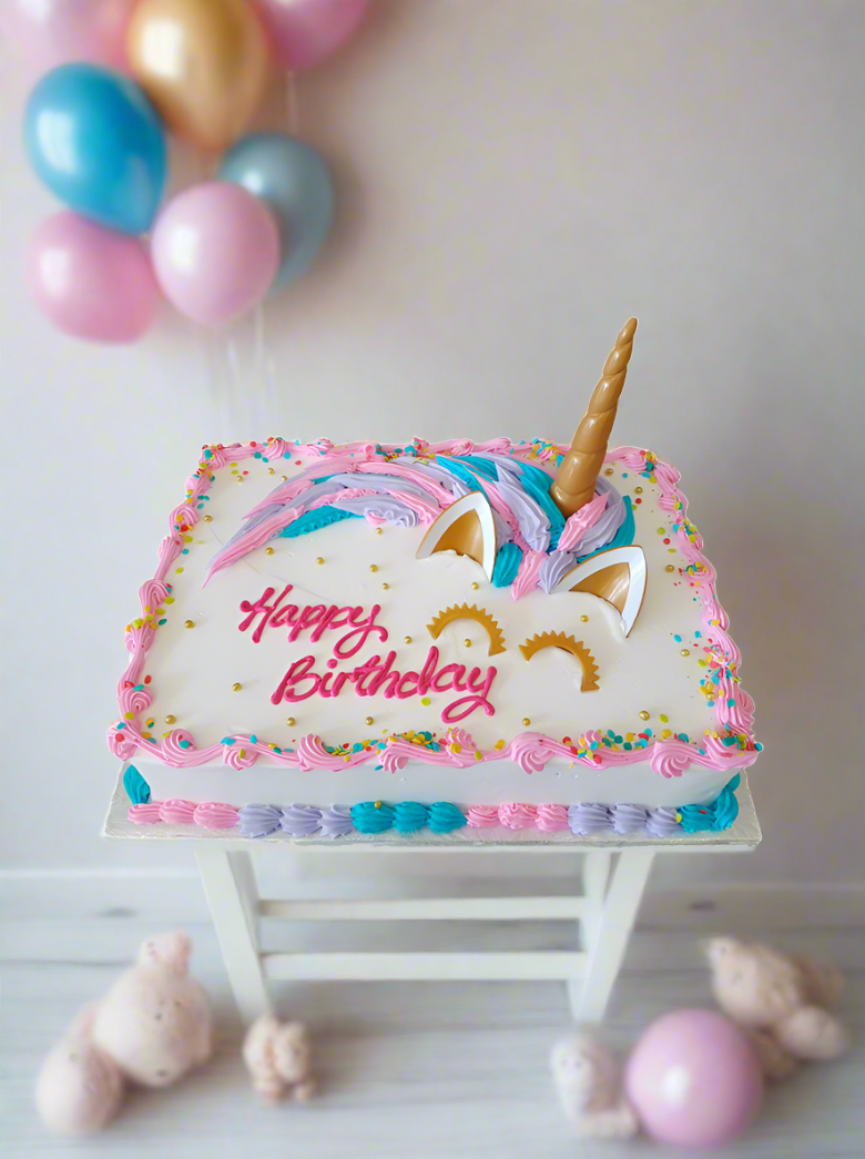 Unicorn Toy Cake