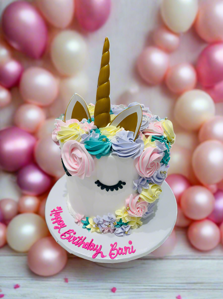 Unicorn Theme Cake